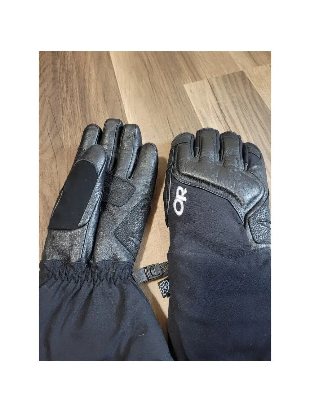 Outdoor Research 3-1 Snow Ski Winter Warm Black Women's Lined Gloves Size S